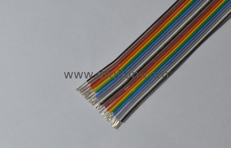 Flat bonded cables